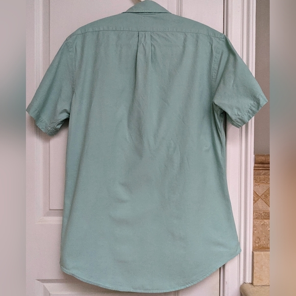 Ralph Lauren Custom Fit Oxford Short Sleeve Button Down Shirt - size M - Picture 3 of 5